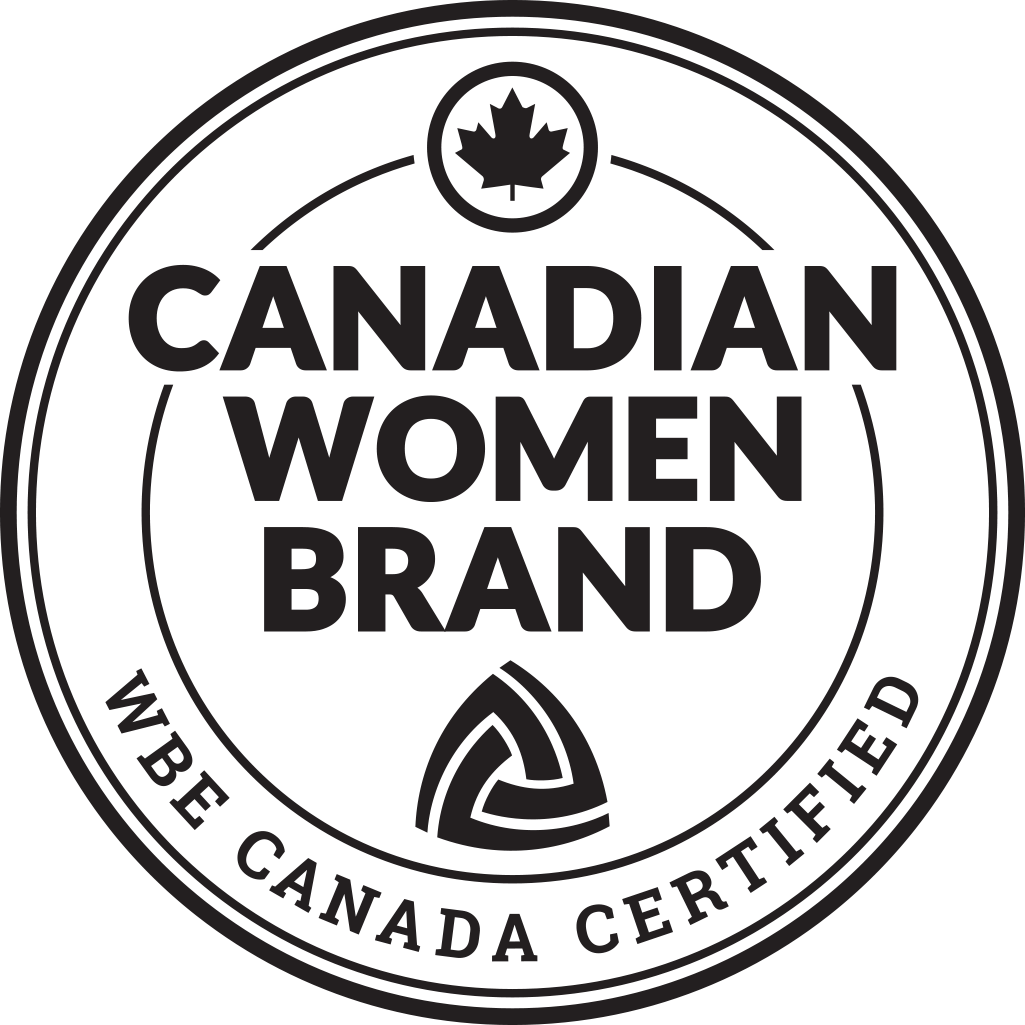 Canadian Women Brand Logo Black