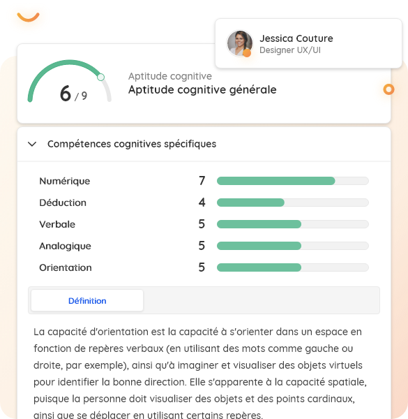 Assessment Cognitive Ability (600) FR
